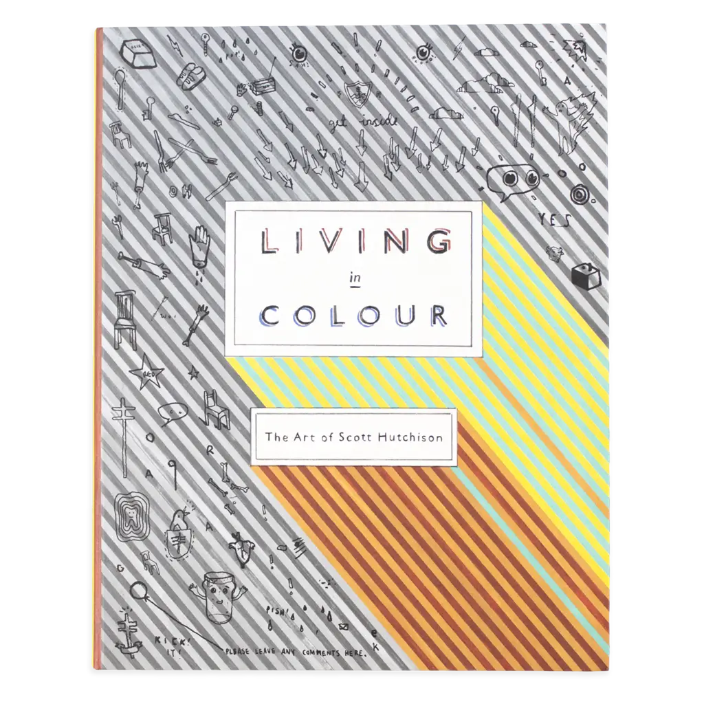 Album artwork for Living In Colour: The Art of Scott Hutchison by Scott Hutchison