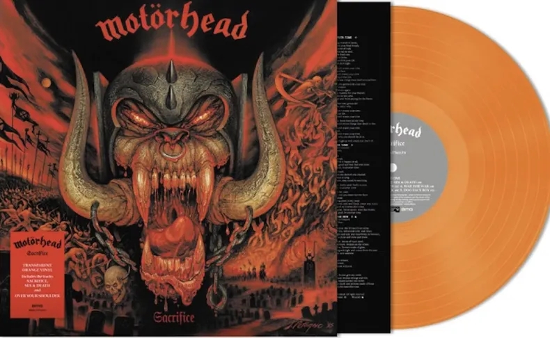 Album artwork for Sacrifice by Motorhead