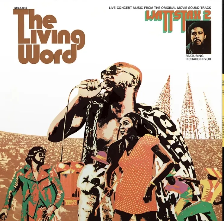 Album artwork for The Living Word: Wattstax 2 by Various Artists
