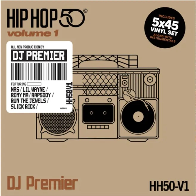 Album artwork for Hip Hop 50: Vol 1 by DJ Premier