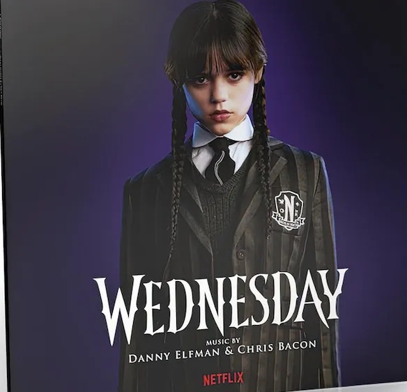 Album artwork for Wednesday by Danny Elfman, Chris Bacon