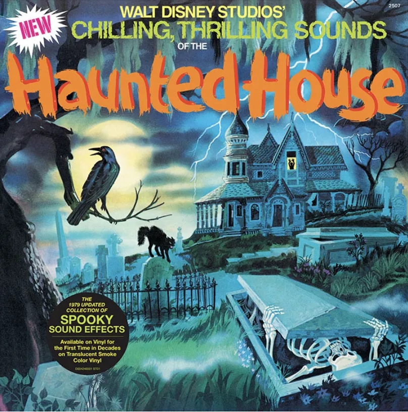 Album artwork for Chilling, Thrilling Sounds Of The Haunted House by Walt Disney Studio's Presents