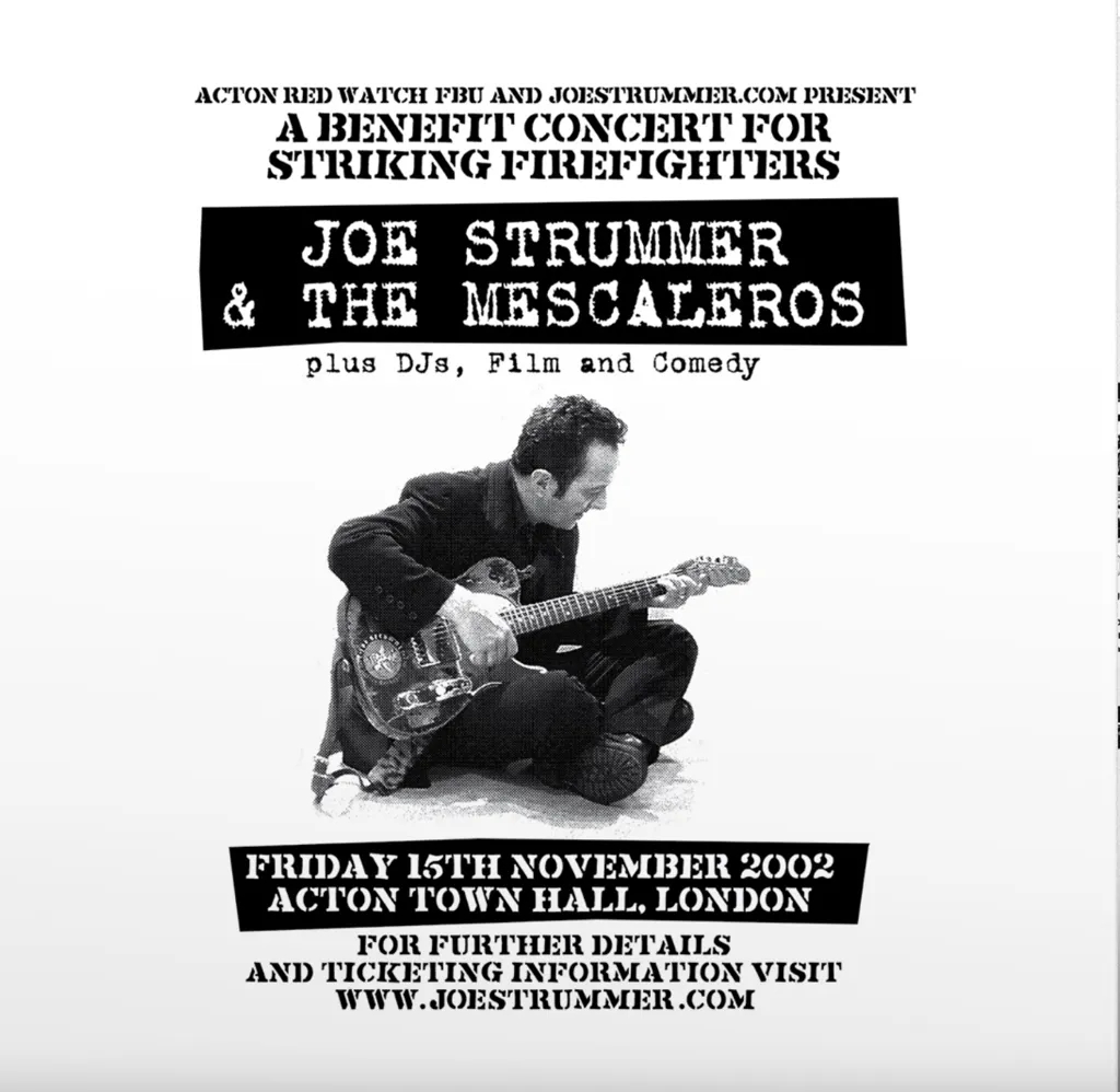 Album artwork for Live At Acton Town Hall by Joe Strummer And The Mescaleros