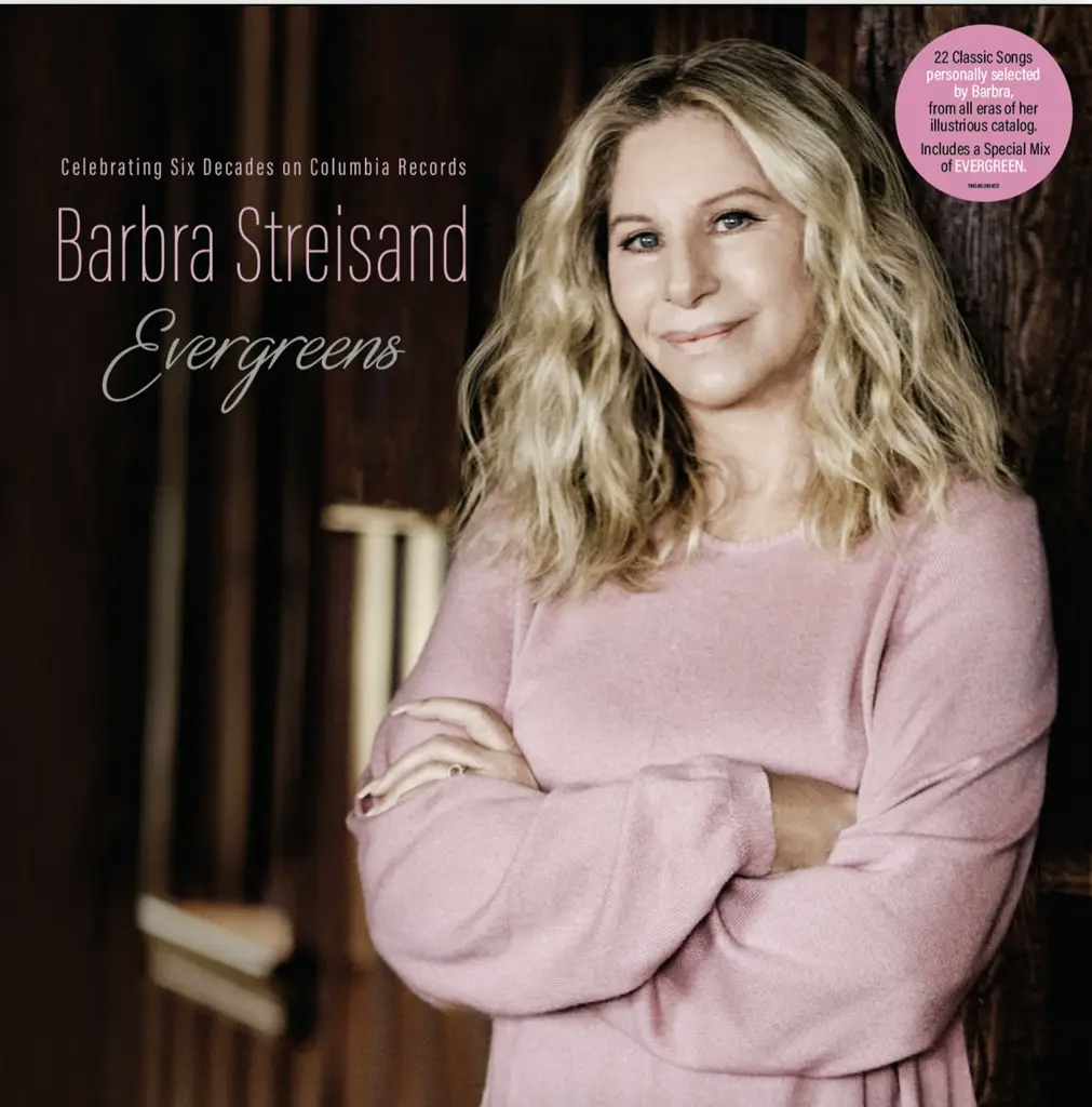 Album artwork for Evergreens Celebrating Six Decades on Columbia Records by Barbra Streisand