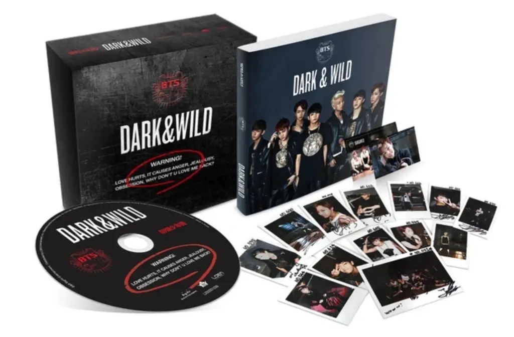 Album artwork for Dark & Wild by BTS