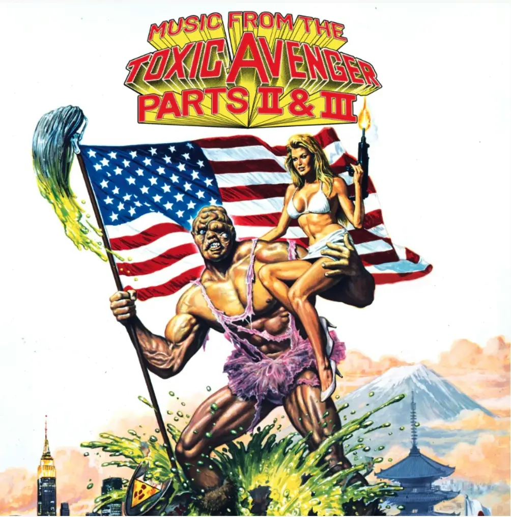 Album artwork for Toxic Avenger Double Bill (Music from the Toxic Avenger 2 & 3) by Chris DeMarco