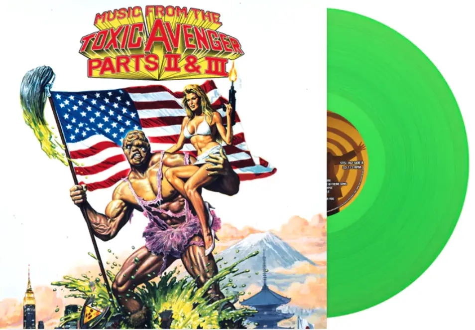 Album artwork for Toxic Avenger Double Bill (Music from the Toxic Avenger 2 & 3) by Chris DeMarco