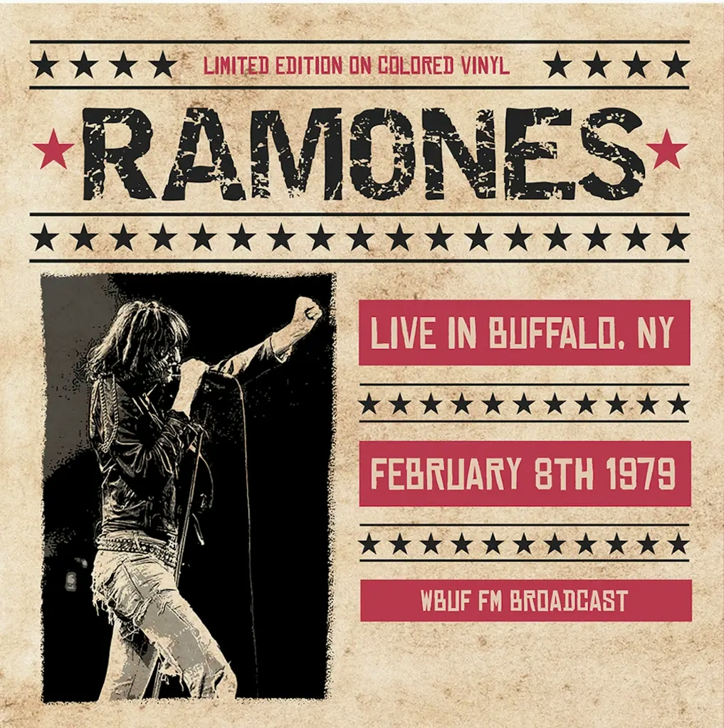 Album artwork for  Live In Buffalo, Ny, February 8th 1979 by Ramones