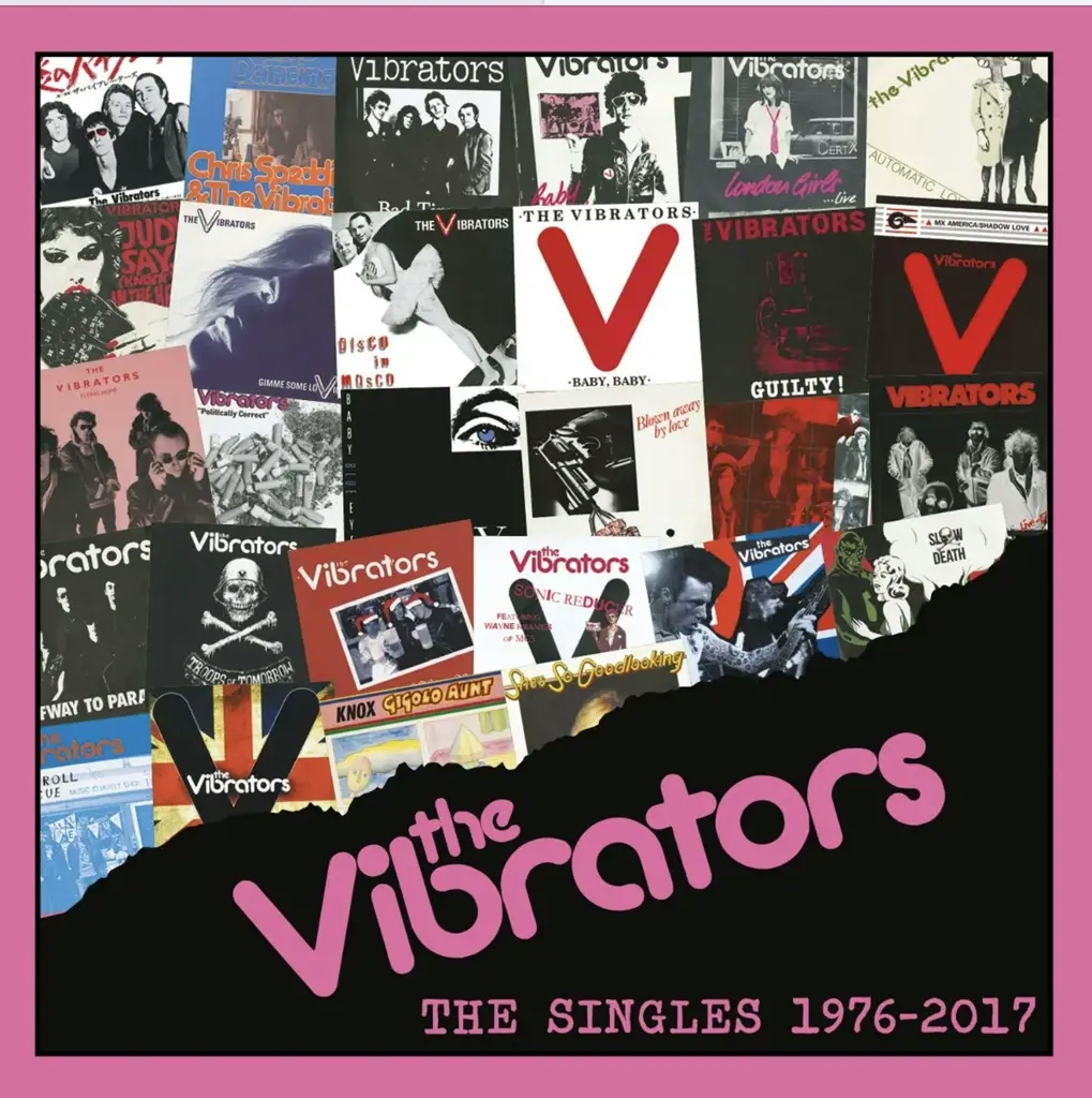Album artwork for The Singles 1976-2017 by The Vibrators