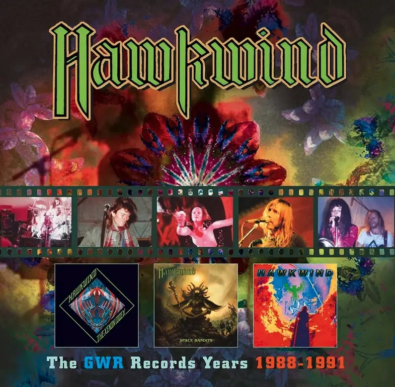 Album artwork for The GWR Years 1998 - 1991 by Hawkwind