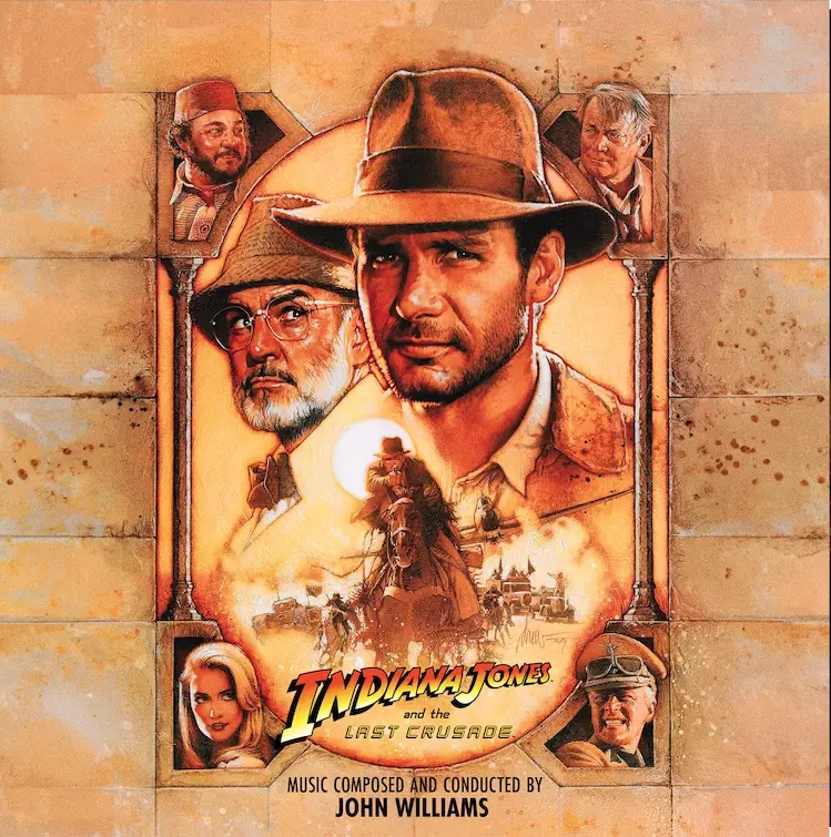 Album artwork for Indiana Jones and The Last Crusade by John Williams