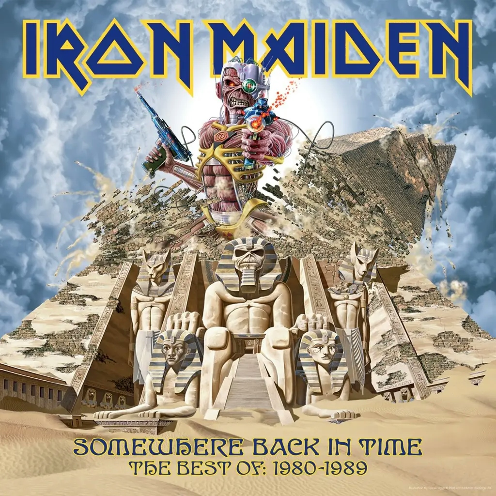 Album artwork for Somewhere Back In Time - The Best Of: 1980-1989 by Iron Maiden