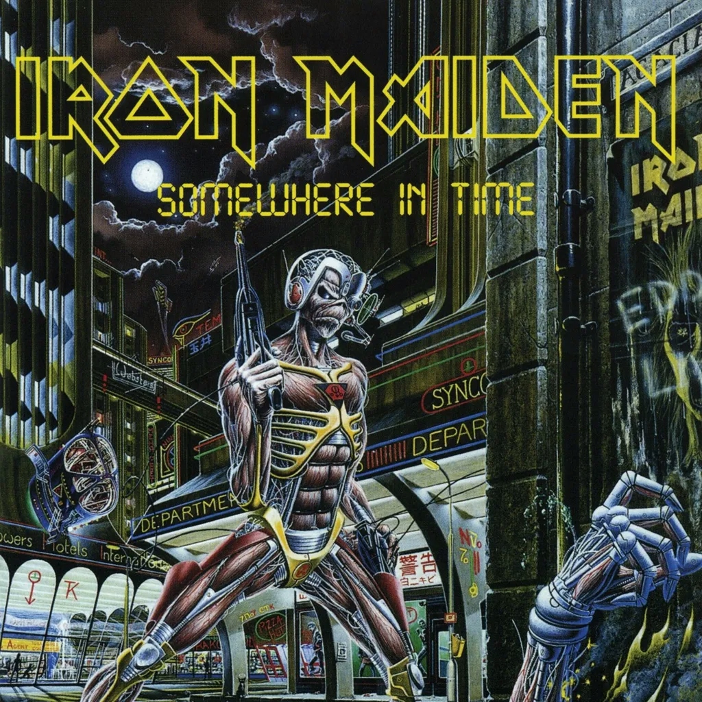 Album artwork for Somewhere in Time by Iron Maiden