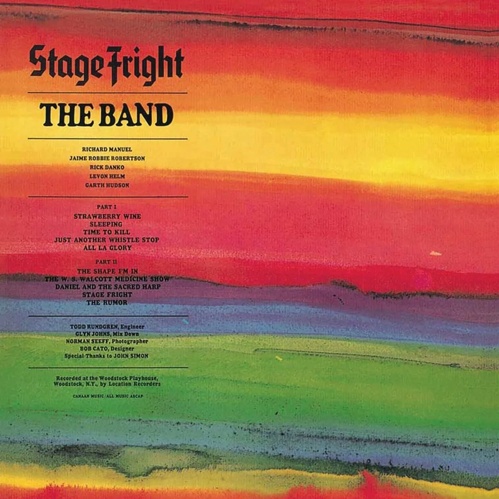 Album artwork for Stage Fright by The Band