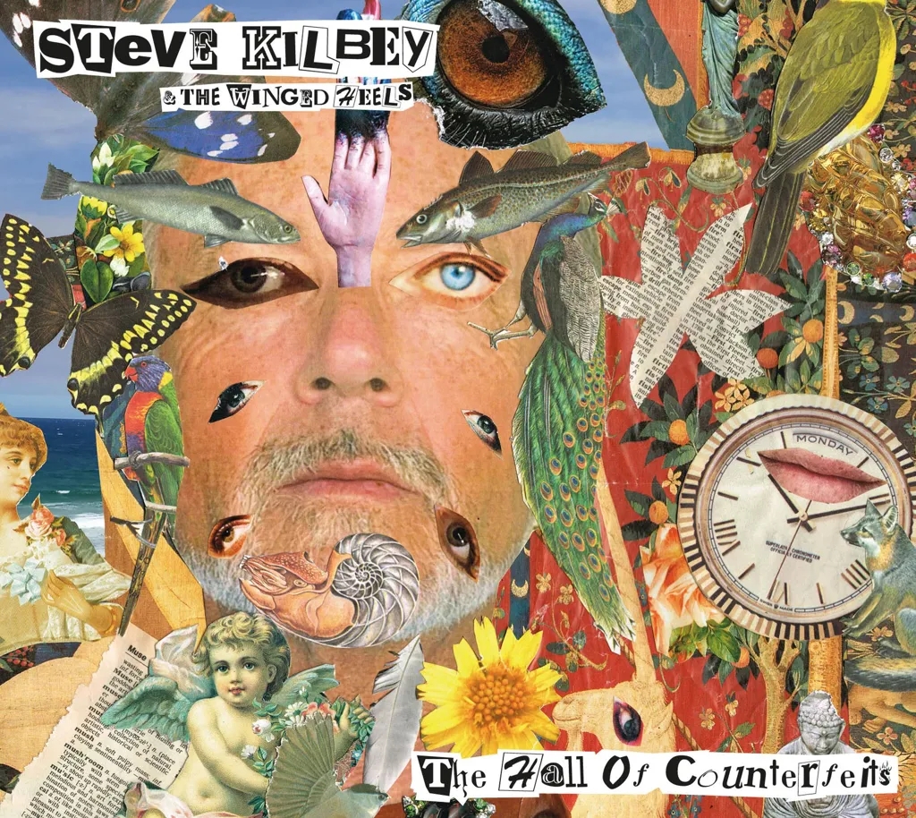 Album artwork for The Hall Of Counterfeits by Steve Kilbey and The Winged Heels