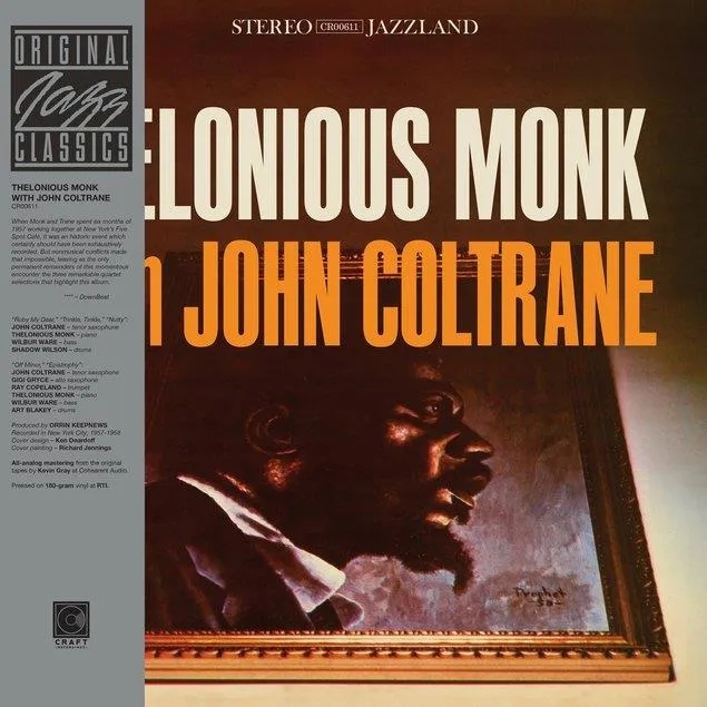 Album artwork for Thelonious Monk with John Coltrane by John Coltrane
