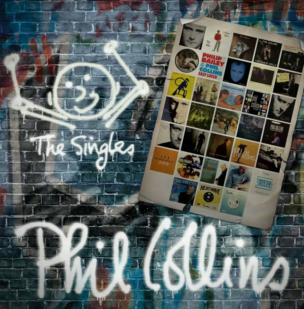 Album artwork for The Singles by Phil Collins