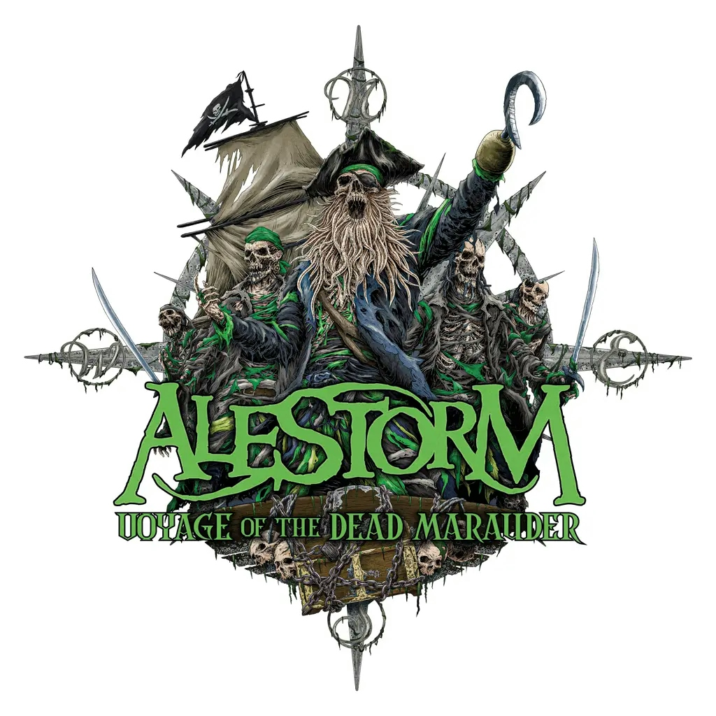Album artwork for Voyage Of The Dead Marauder by Alestorm