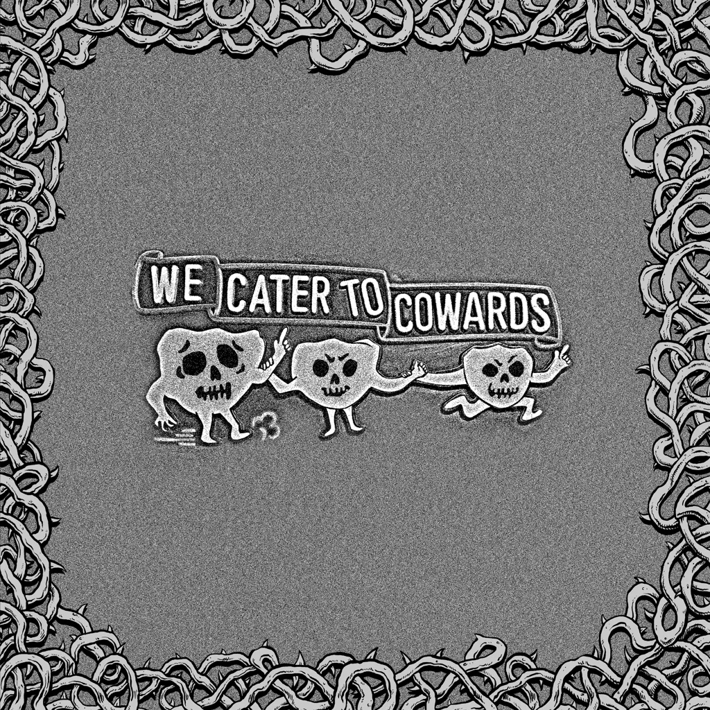 Album artwork for We Cater To Cowards by Oozing Wound