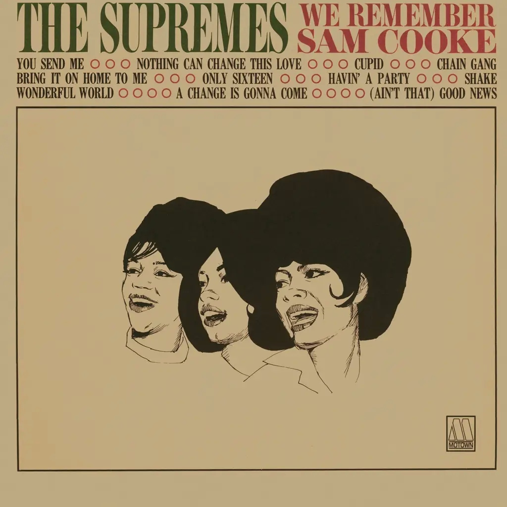 Album artwork for We Rememeber Sam Cooke by The Supremes