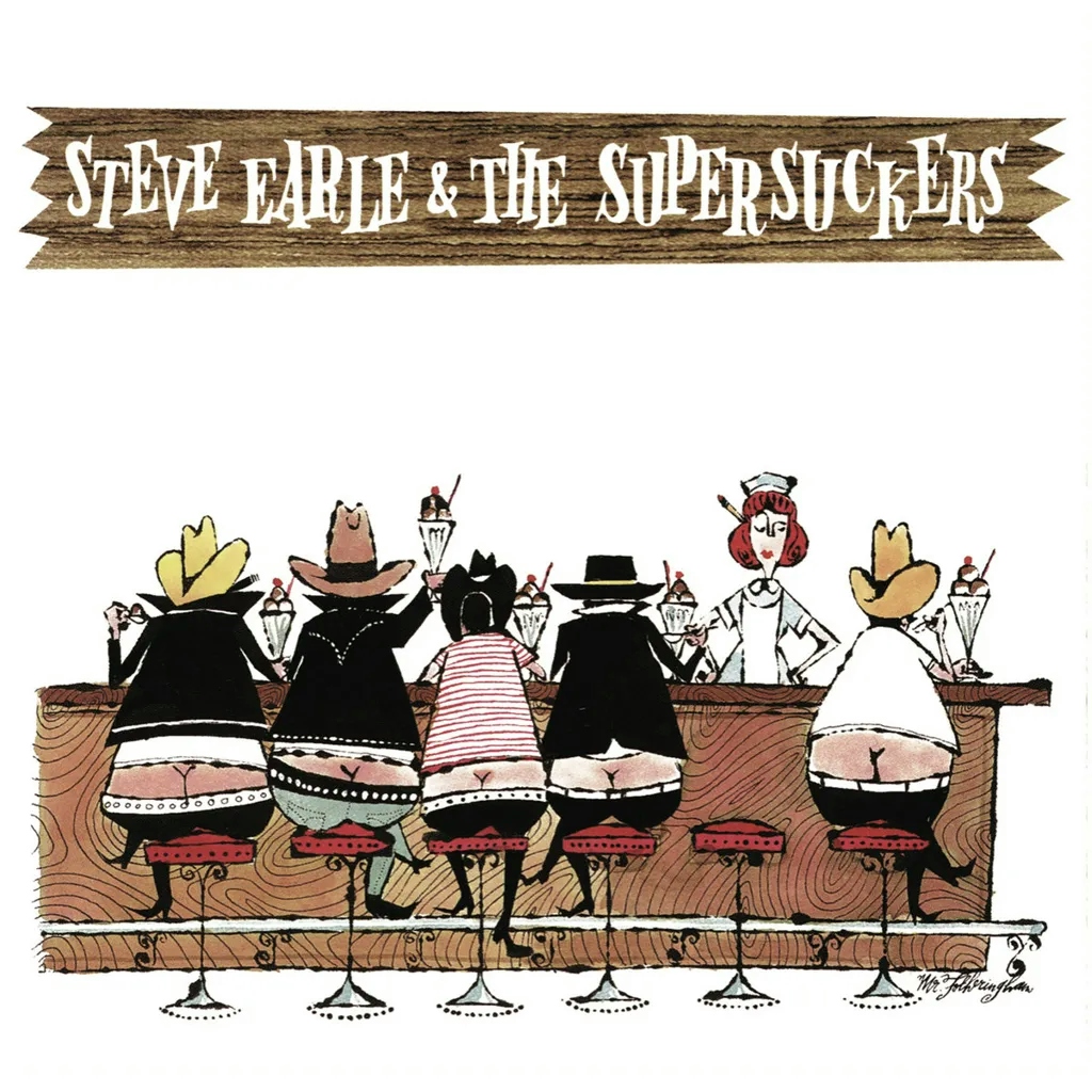 Album artwork for Steve Earle and The Supersuckers by Steve Earle and The Supersuckers