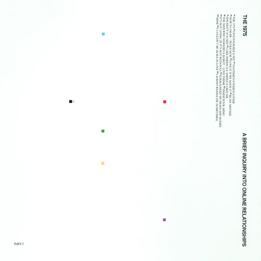Album artwork for A Brief Inquiry Into Online Relationships by The 1975