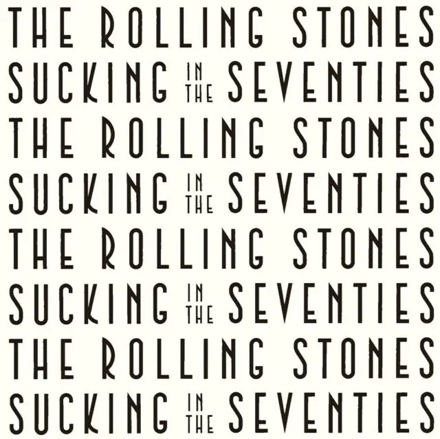 Album artwork for Sucking In The Seventies (SHM-CD) by The Rolling Stones