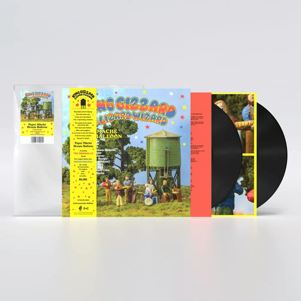 Album artwork for Paper Mache Dream Balloon - Original and Instrumental by King Gizzard and The Lizard Wizard