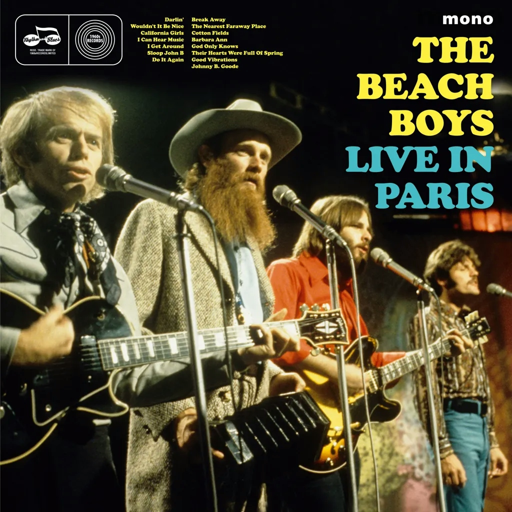 Album artwork for Live In Paris 1969 by The Beach Boys
