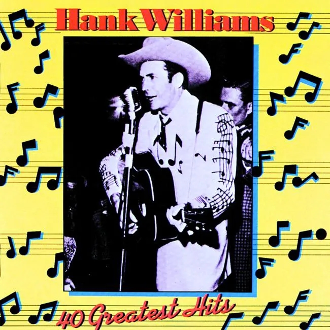 Album artwork for 40 Greatest Hits by Hank Williams