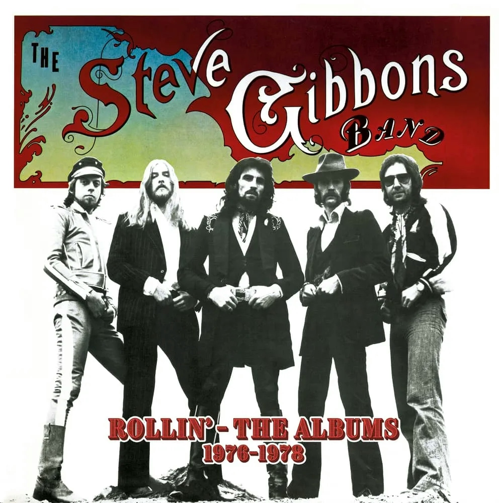 Album artwork for Rollin’ – The Albums 1976-1978 by The Steve Gibbons Band