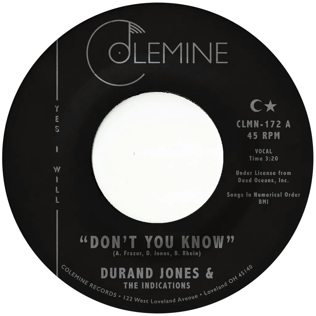 Album artwork for Don't You Know by Durand Jones and the Indications