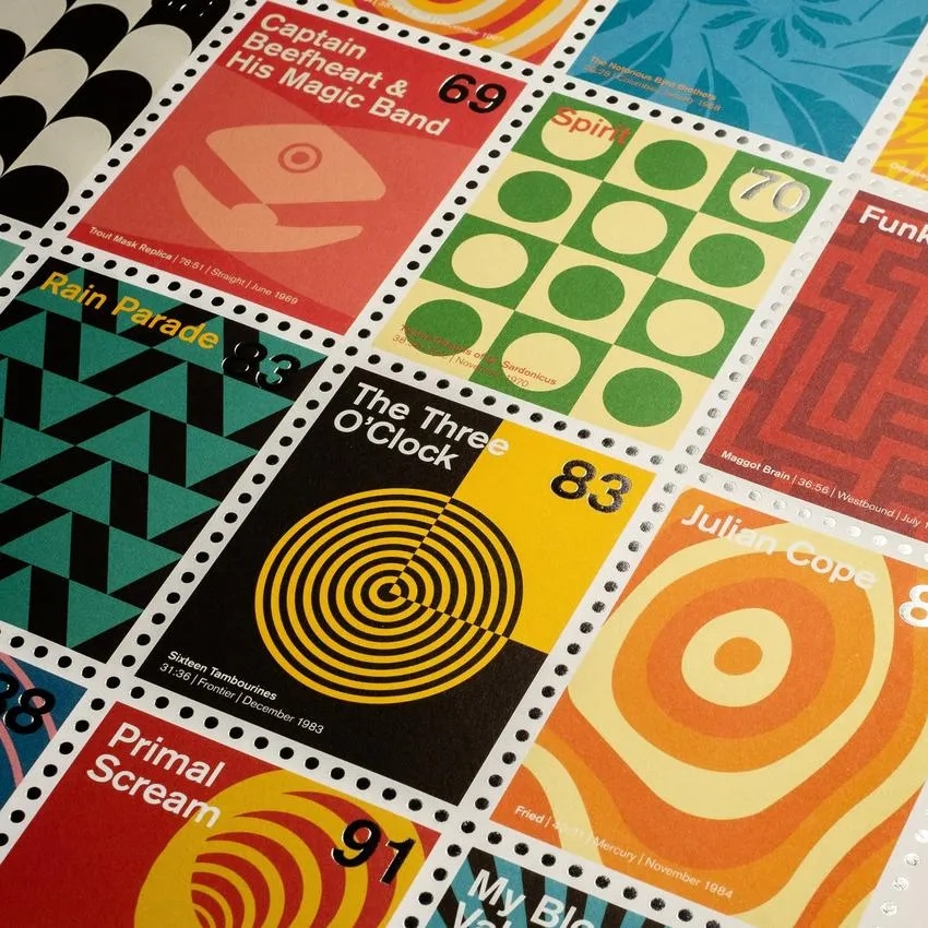Album artwork for Stamp Albums - Psychedelic by Dorothy Posters