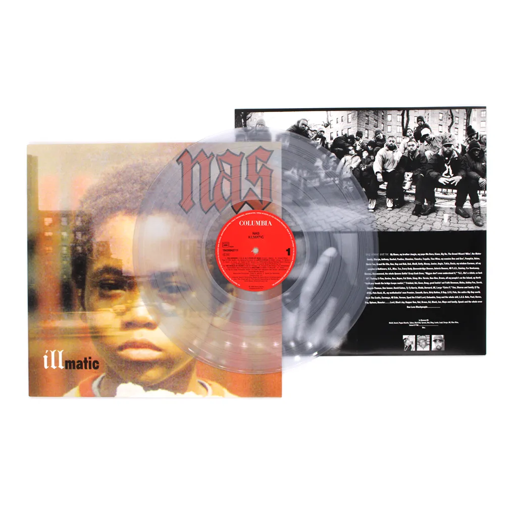 Album artwork for Illmatic (Clear Vinyl) by  Nas