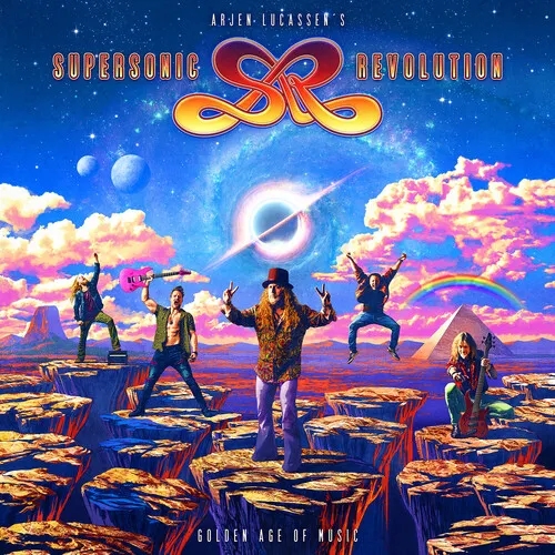 Album artwork for Golden Age Of Music by Arjen Lucassen's Supersonic Revolution
