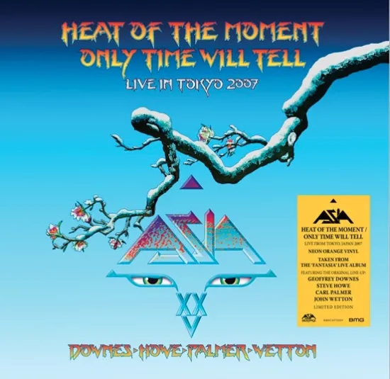 Album artwork for Heat of the Moment / Only Time Will Tell (Live) by Asia