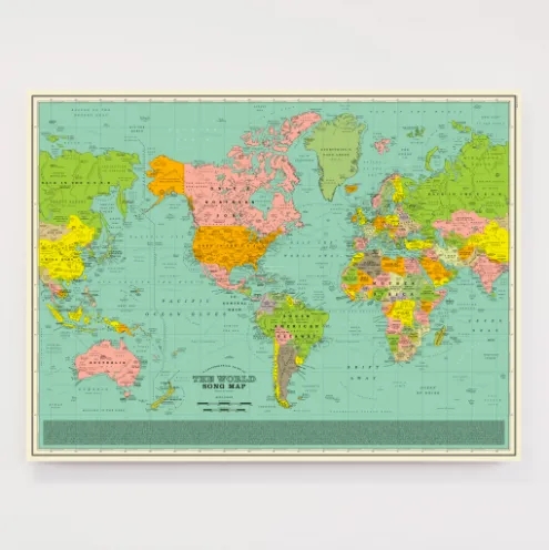 Album artwork for World Song Map - Classic Edition by Dorothy