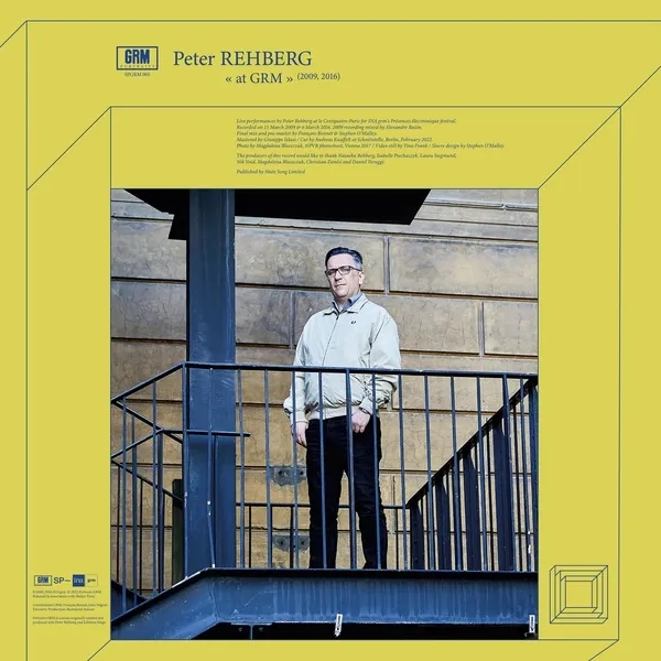 Album artwork for Peter Rehberg at GRM by Peter Rehberg