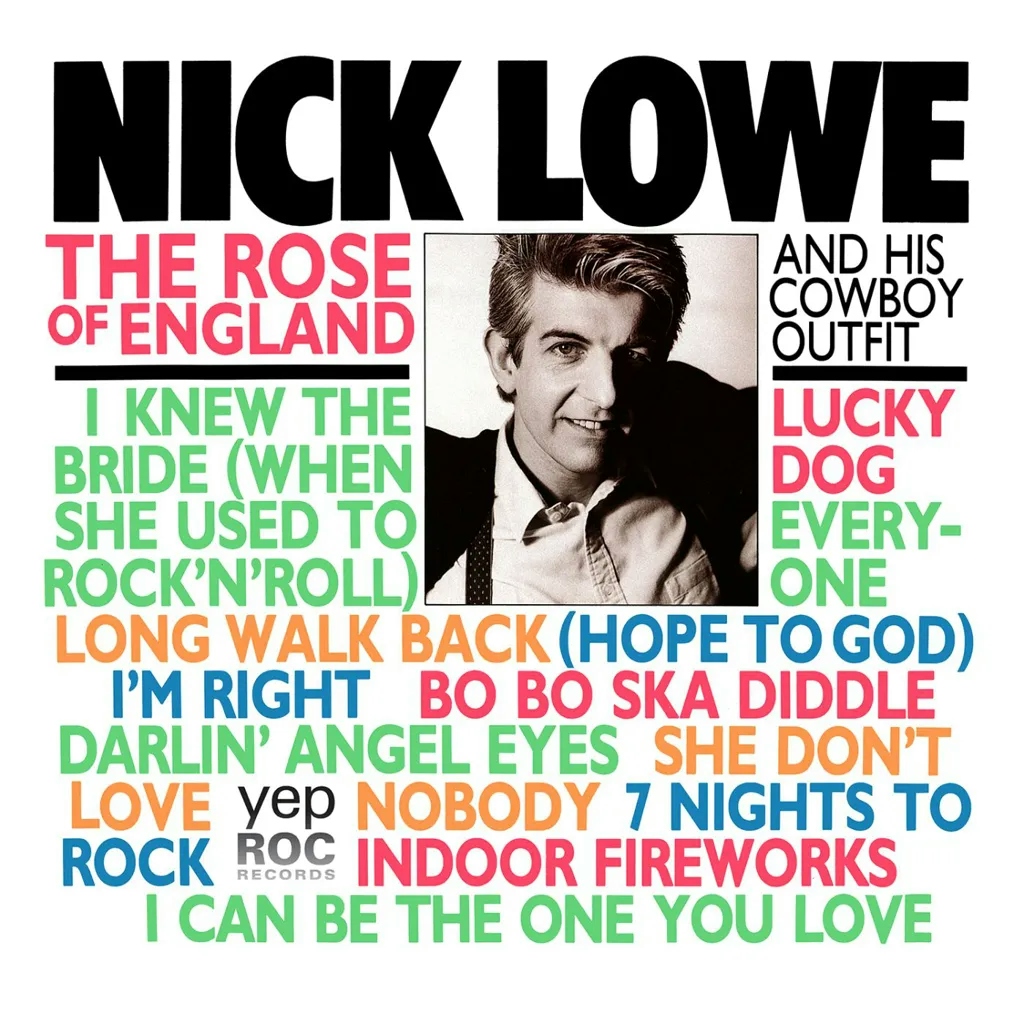 Album artwork for The Rose Of England by Nick Lowe
