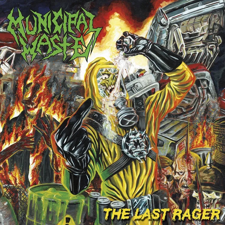 Album artwork for The Last Rager` by Municipal Waste