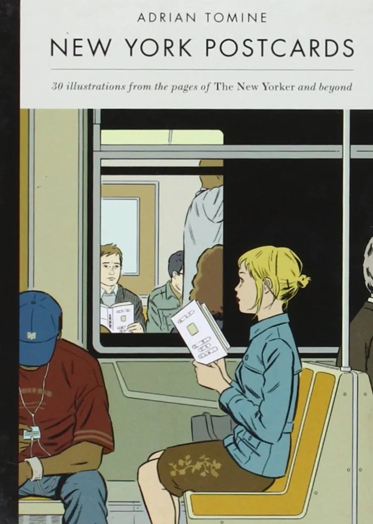 Album artwork for New York Postcards: 30 Illustrations from the Pages of the New Yorker and Beyond by Adrian Tomine