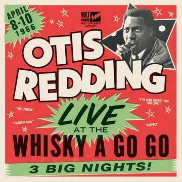 Album artwork for Live at the Whiskey A Go Go by Otis Redding