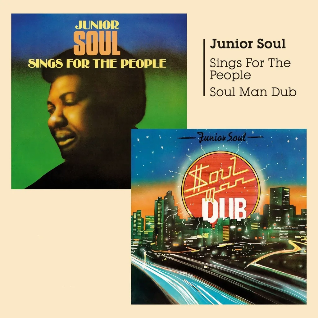 Album artwork for Soul Man Dub and Sings For The People by Junior Soul