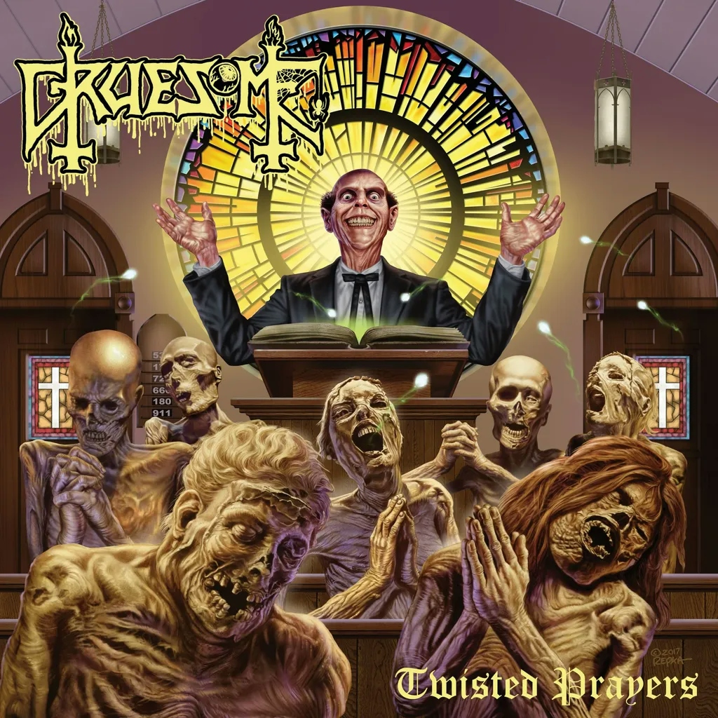 Album artwork for Twisted Prayers by Gruesome