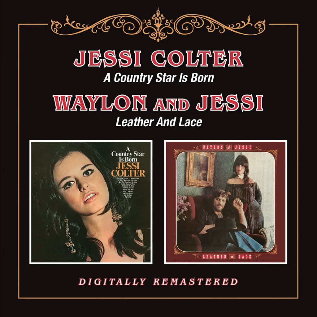 Album artwork for A Country Star Is Born / Leather And Lace by Jessi Colter