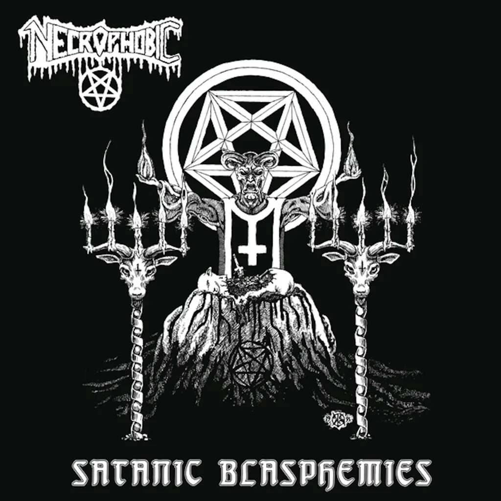Album artwork for Satanic Blasphemies (Re-issue 2022) by Necrophobic 