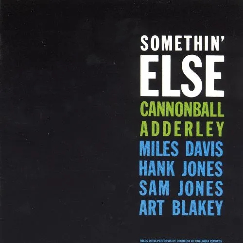 Album artwork for Somethin' Else by Cannonball Adderley