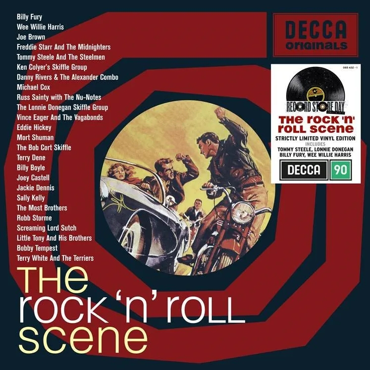 Album artwork for The Rock And Roll Scene by Various