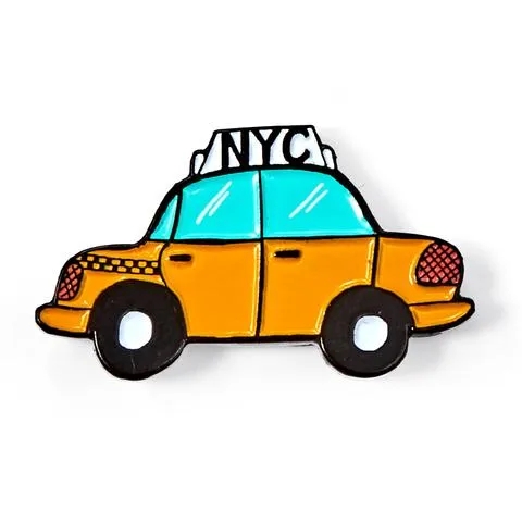 Album artwork for NYC Taxi Enamel Pin by Badge Bomb