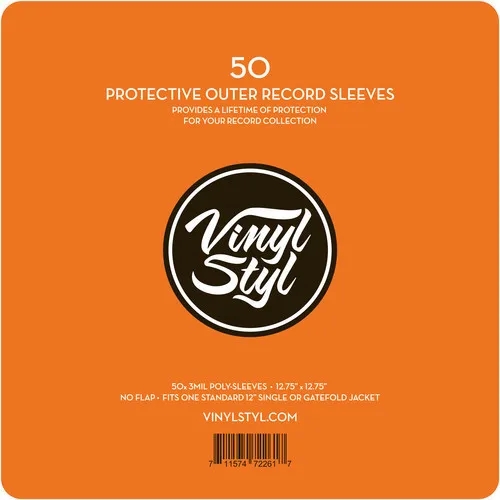 Album artwork for Vinyl Styl 3 Mil Poly Sleeve 50Ct by LP Sleeves